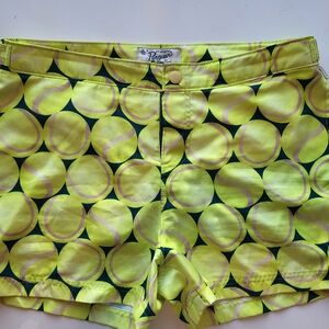 Original Penguin Bright Tennis Ball Patterned Shorts